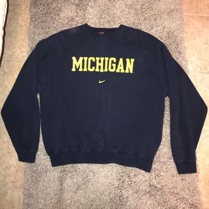 Michigan Nike Crewneck